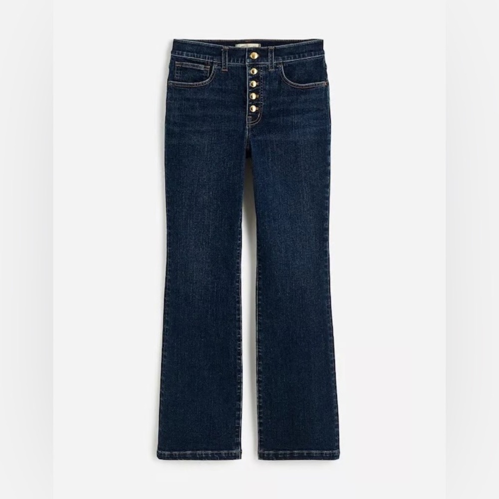Madewell Dark Blue Flare Jeans